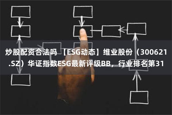 炒股配资合法吗 【ESG动态】维业股份（300621.SZ）华证指数ESG最新评级BB，行业排名第31